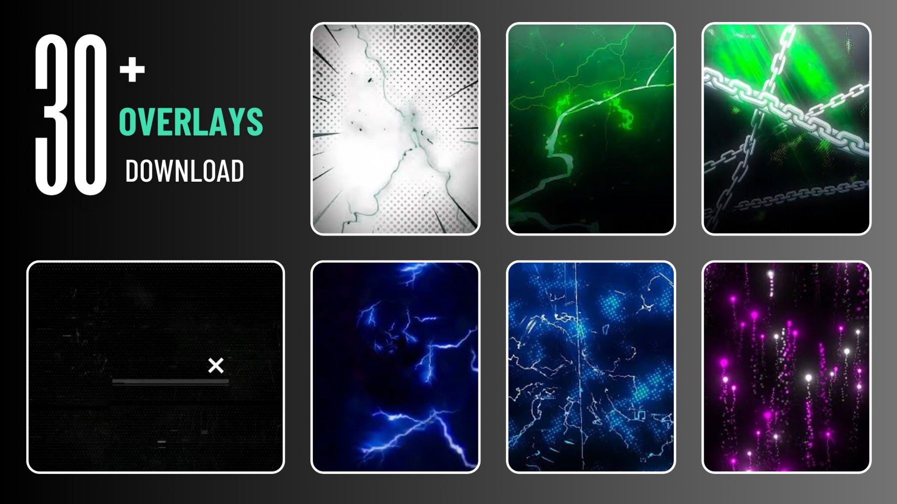 30+ Overlays Pack